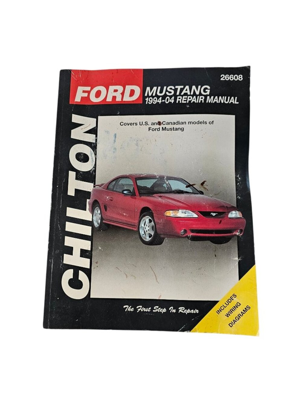 Chilton Ford Mustang 1994-2004 Repair Service Manual Book Wiring Diagrams 26608